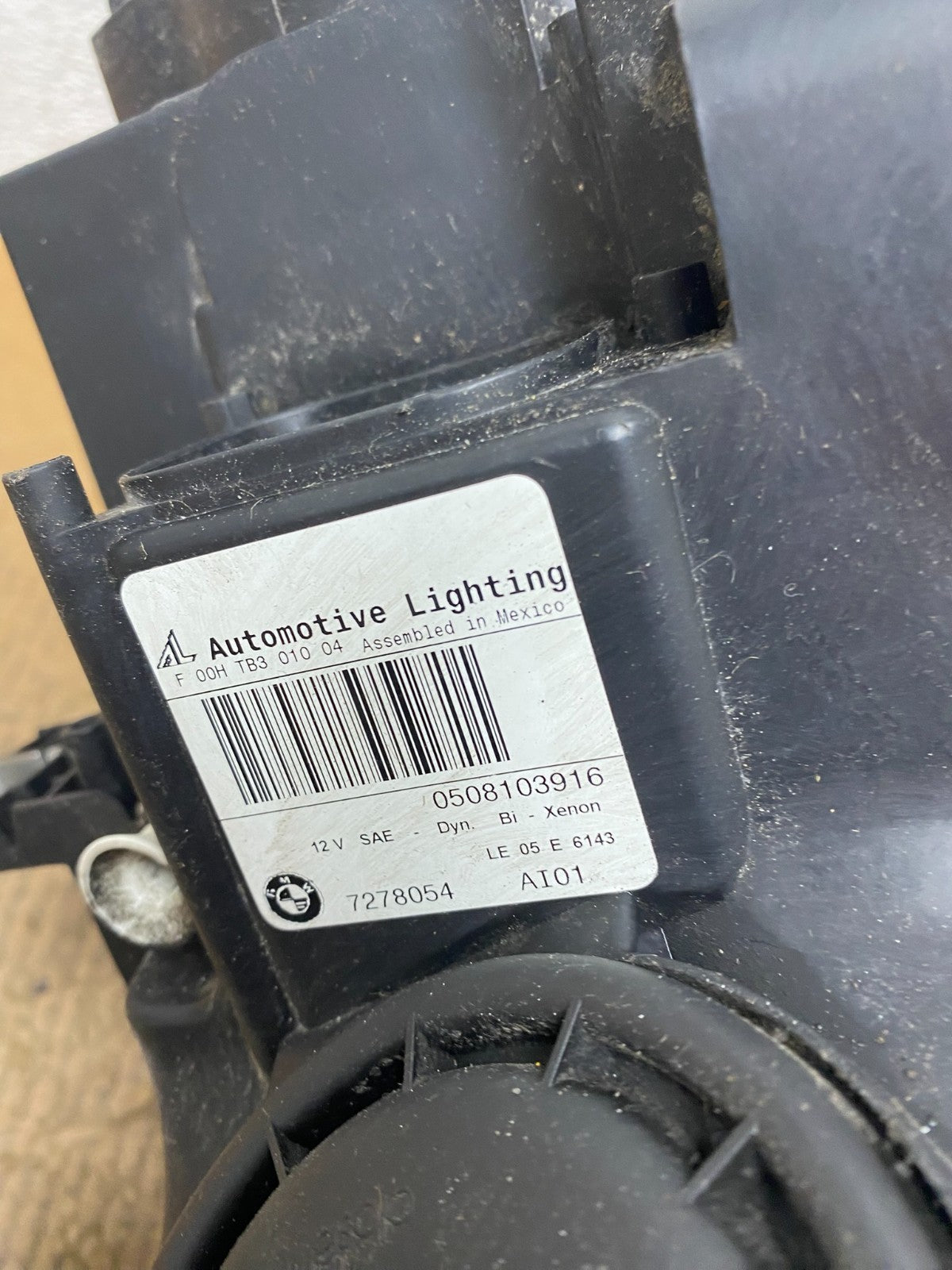 2007 2008 2009 2010 Bmw X5 Right Passenger RH Headlight Xenon Hid AE2876 DW12