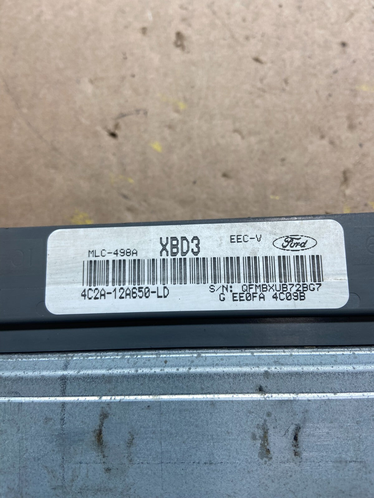 2004 Ford E-Series 4.6L Engine Control Module Computer 4C2A-12A650-LD E5278 DG13