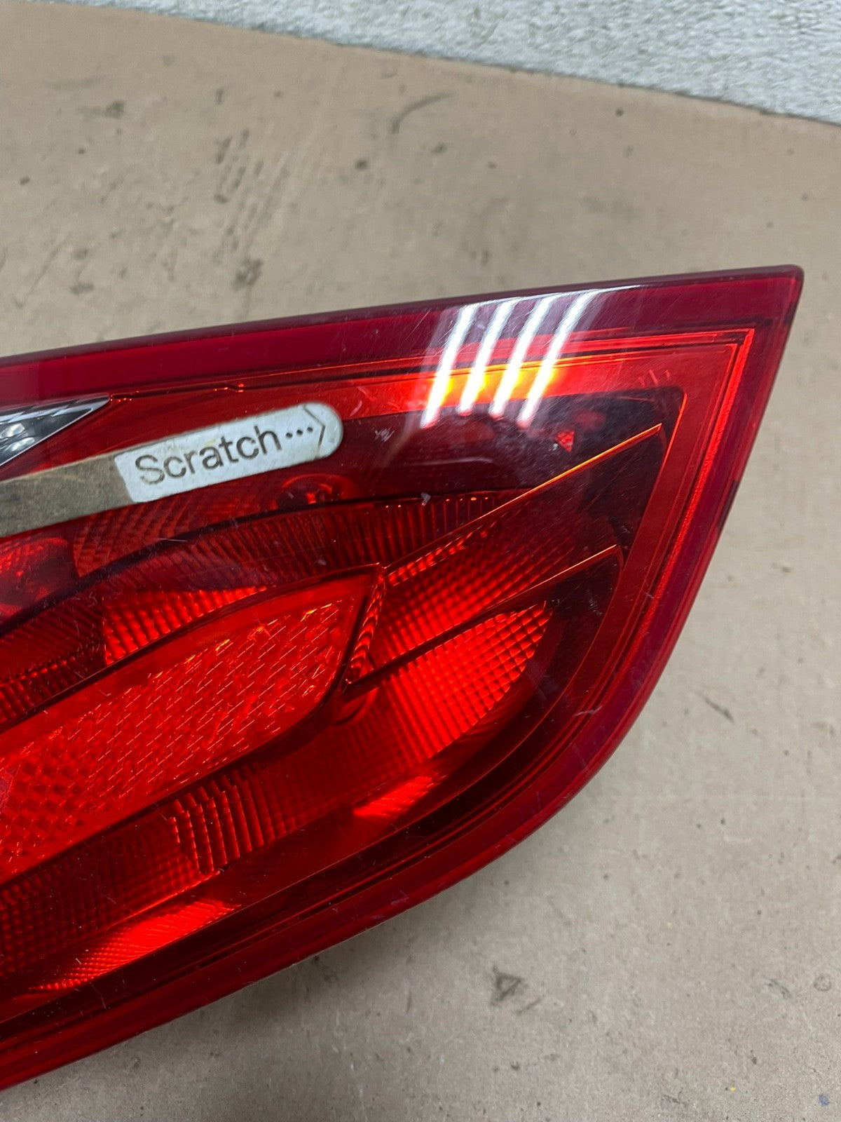 2009 2010 2011 2012 Audi A4 Sedan Right Passenger Inner Tail Light Oem Q4636 DW6