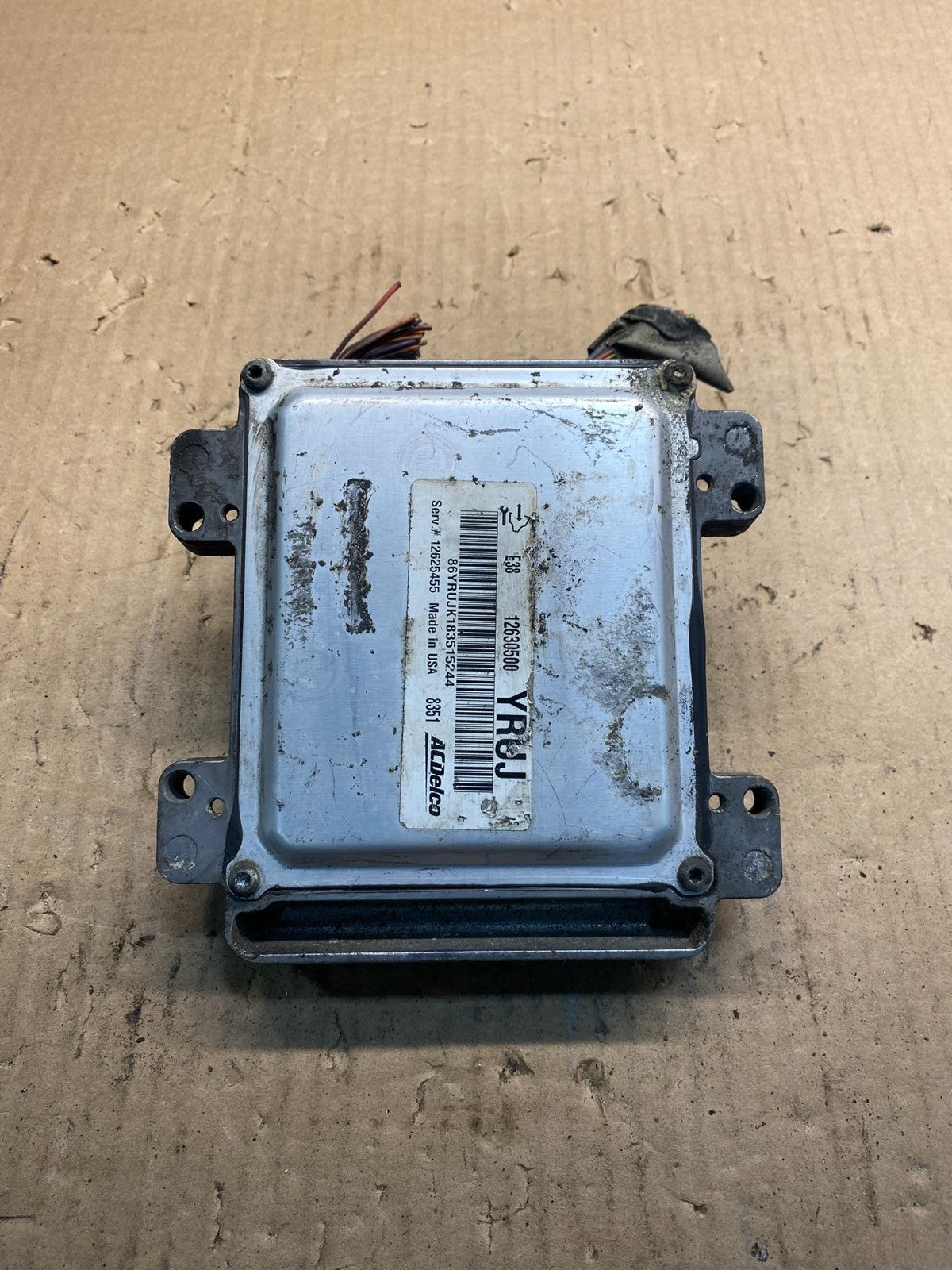 2009 Chevrolet Avalanche Ecu Engine Control Module Unit Ecm AE8000 DW1