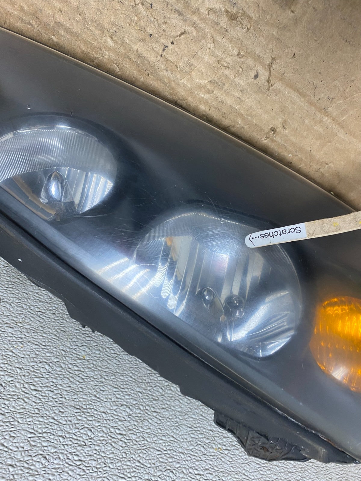 2004 2005 2006 Hyundai Elantra Left+Right Set Halogen Headlights Z2876 DW3