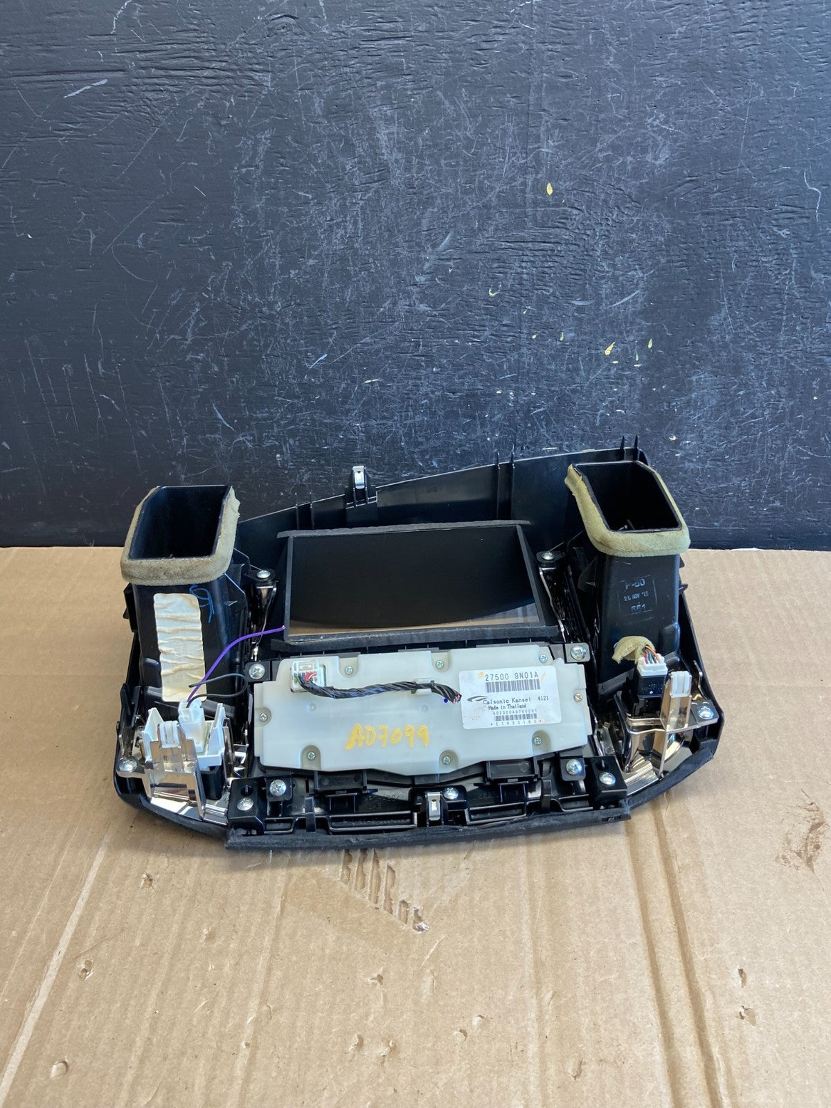 2009-2014 Nissan Maxima Center Console Climate Control Radio Bezel AD7099 DG3