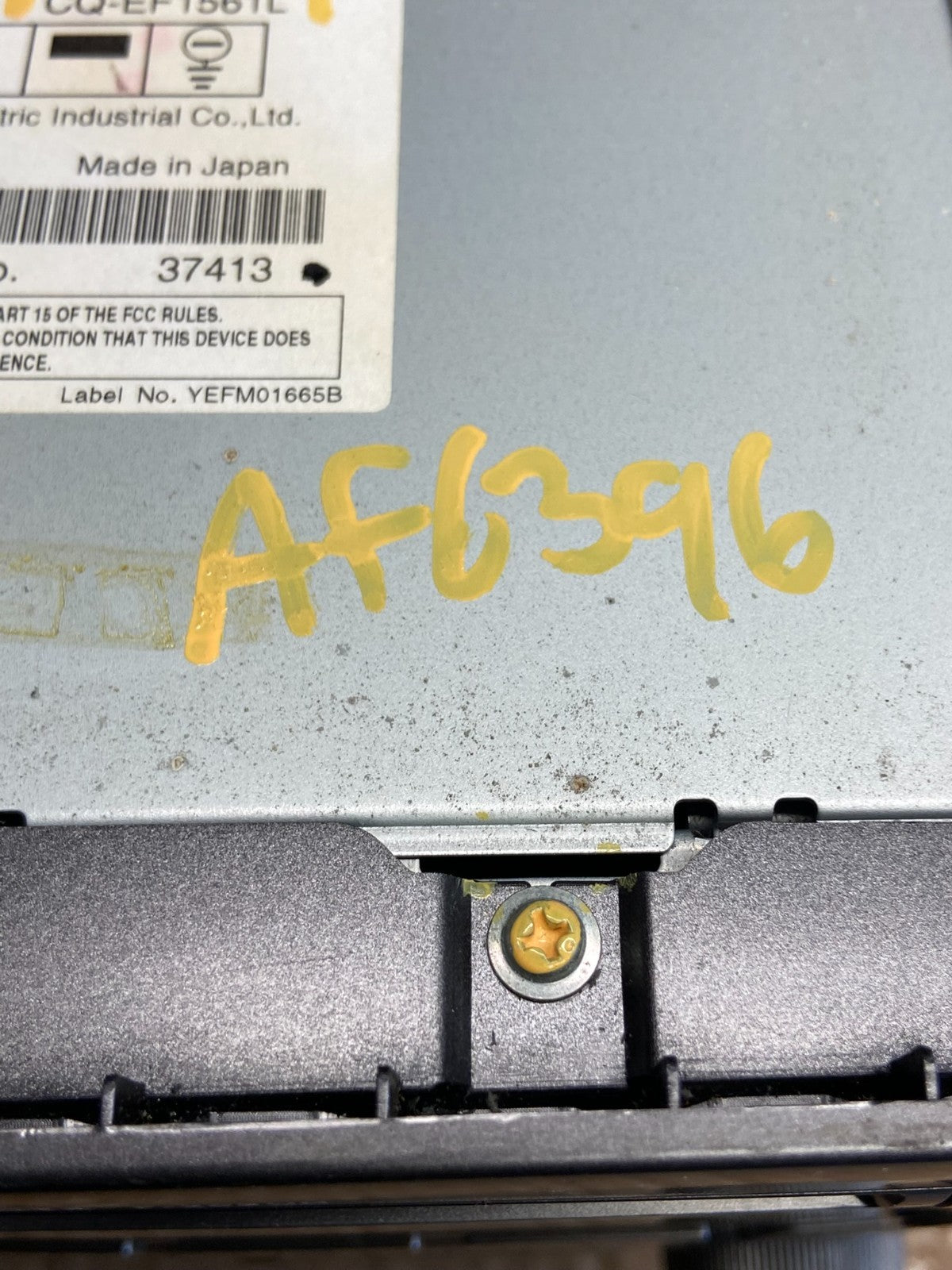 2005 to 2009 Subaru Legacy AM FM CD Radio Climate Control Player AF6396 DG7