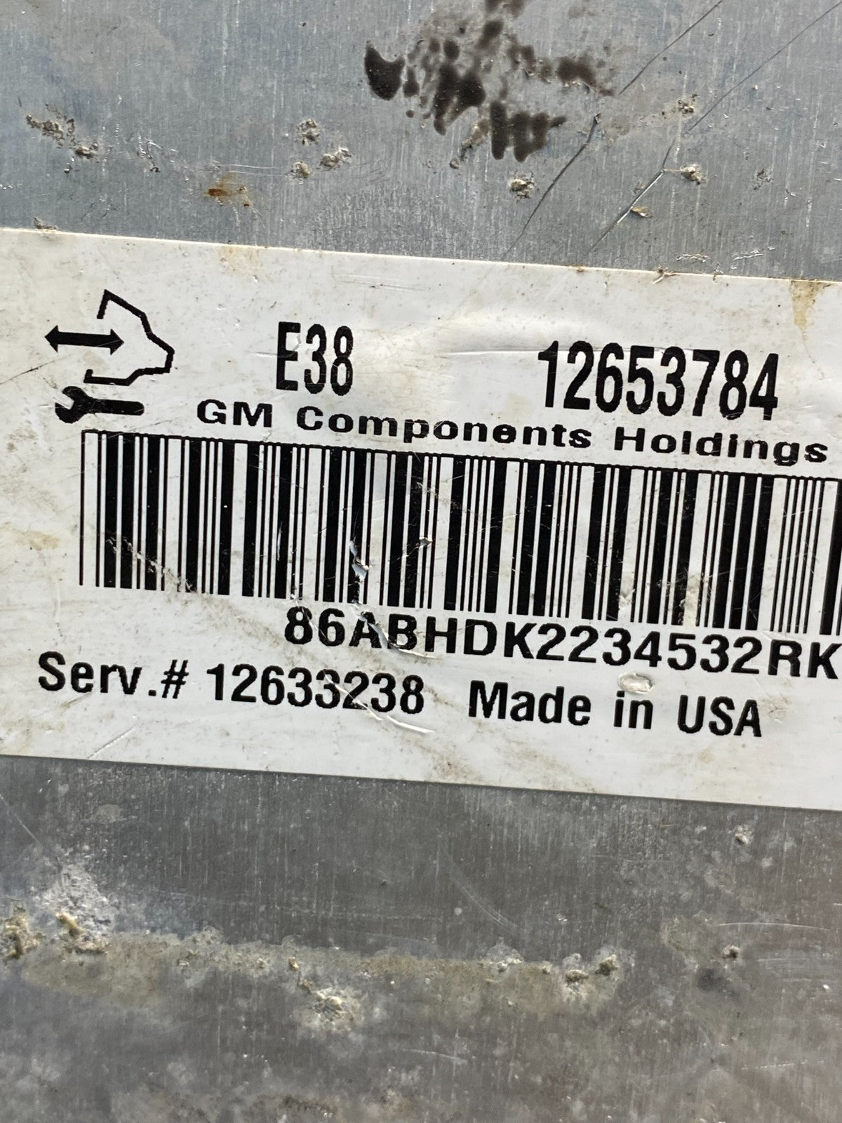 2010 to 2013 Chevrolet Silverado Yukon Engine Control Module ECM ECU AG9712 DG2