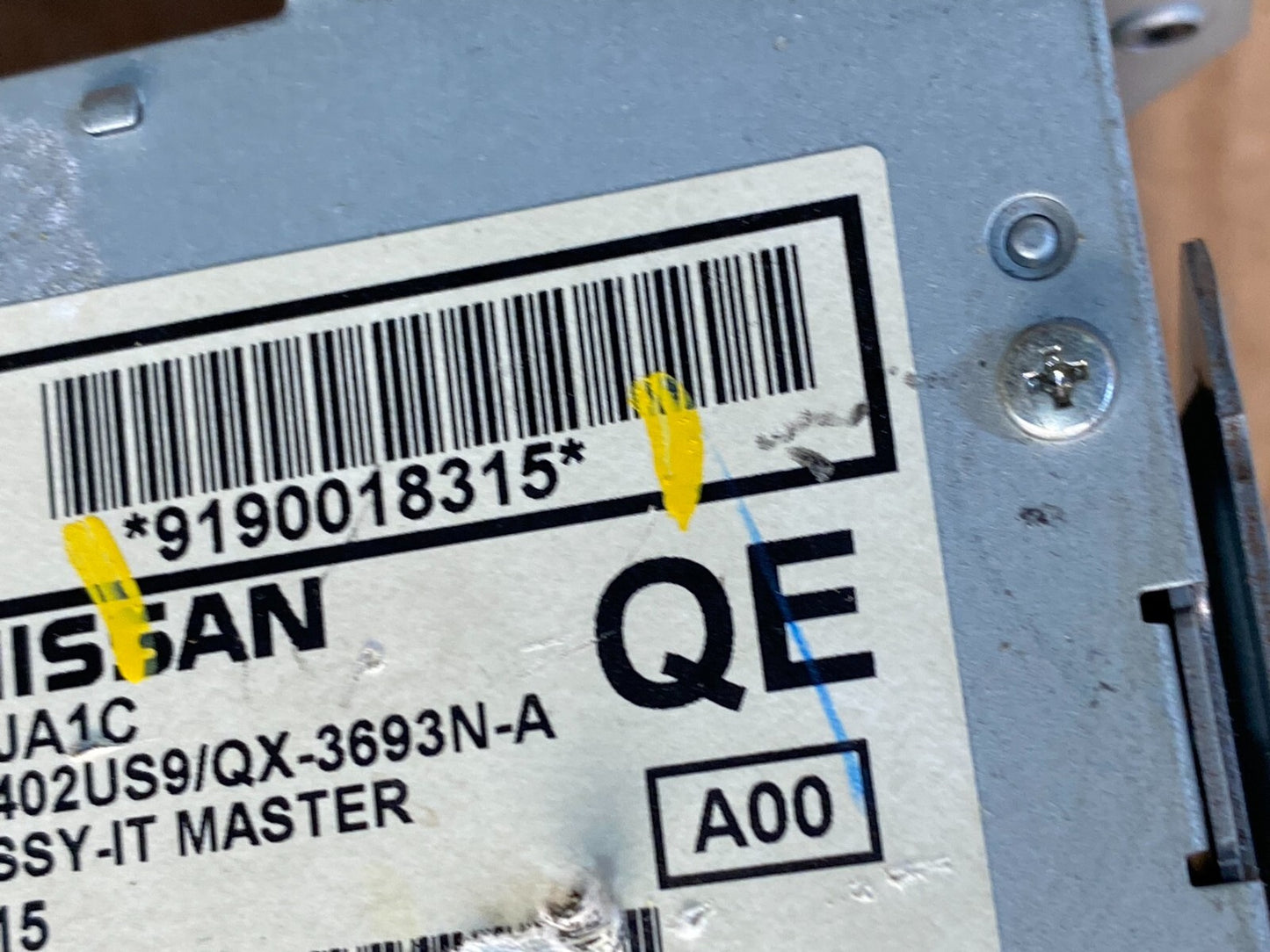 2011-2014 Nissan Murano AM FM Player Radio Receiver Temperature Control N5072 DG6