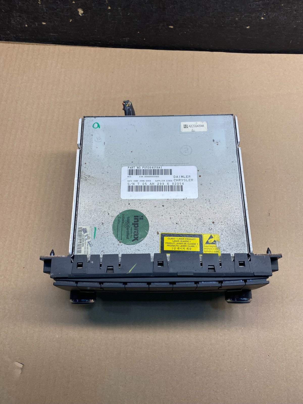 2007-2012 Chrysler Dodge Jeep Ram Radio CD MP3 AUX Receiver ai0364 DG3