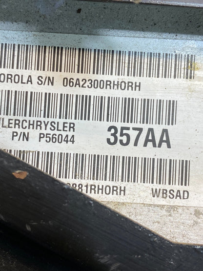 2002 Jeep Grand Cherokee 4.0L Engine Computer Module ECU ECM AE9908 DW2