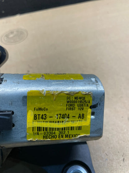 2011 to 2014 Ford Edge Licnoln MKX Rear Windshield Wiper Motor OEM W4128 DG6
