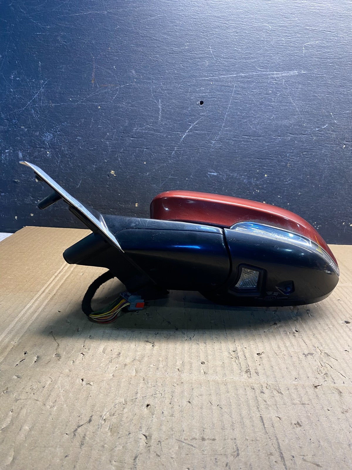 2009 - 2015 Jaguar XF Left Driver LH Side Blind Spt View Door Mirror AB0644 MS3
