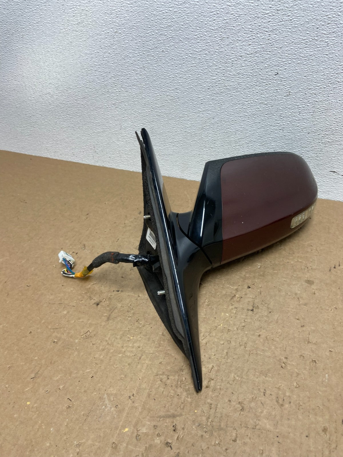 2009 to 2014 Nissan Maxima Left Driver Side View Door Trn Sig Mirror AC1446 DW2