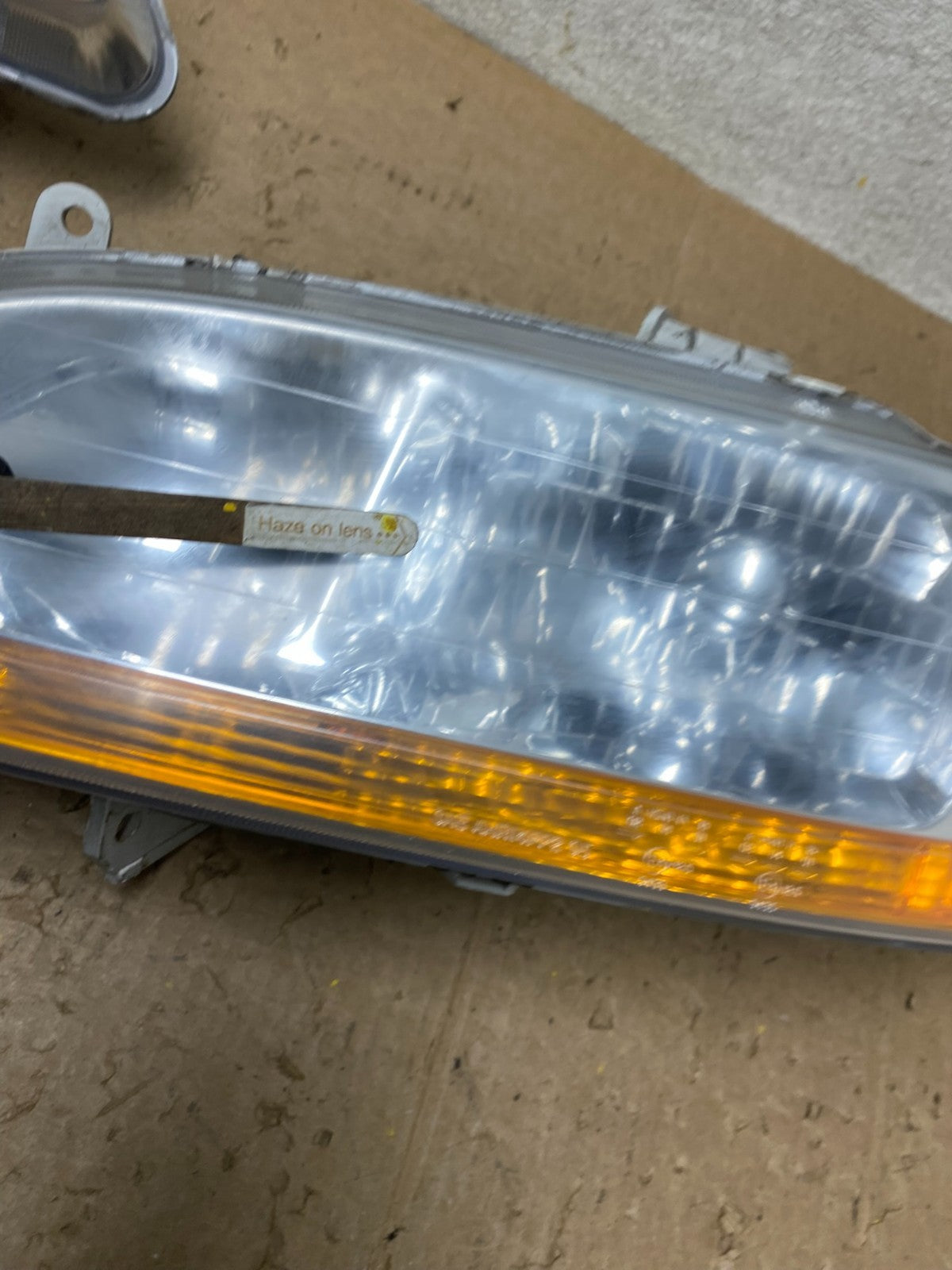 1998 to 2002 Honda Accord Left+Right Set Side Headlights W9303 DW6