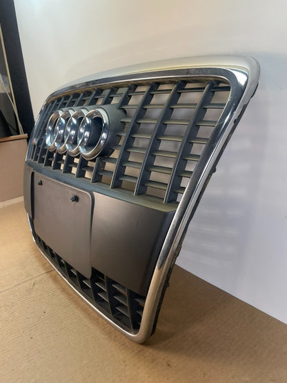 2005 to 2008 Audi A6 C6 Front Grill Grille Silver Black AF5531 DW1