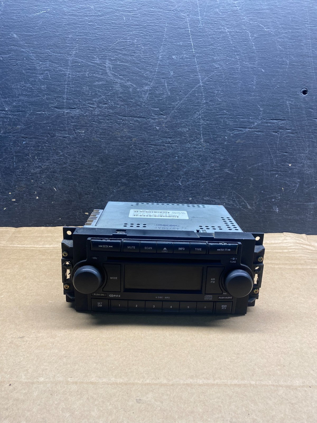 2007-2012 Chrysler Dodge Jeep Ram Radio CD MP3 AUX Receiver ah4798 DG0