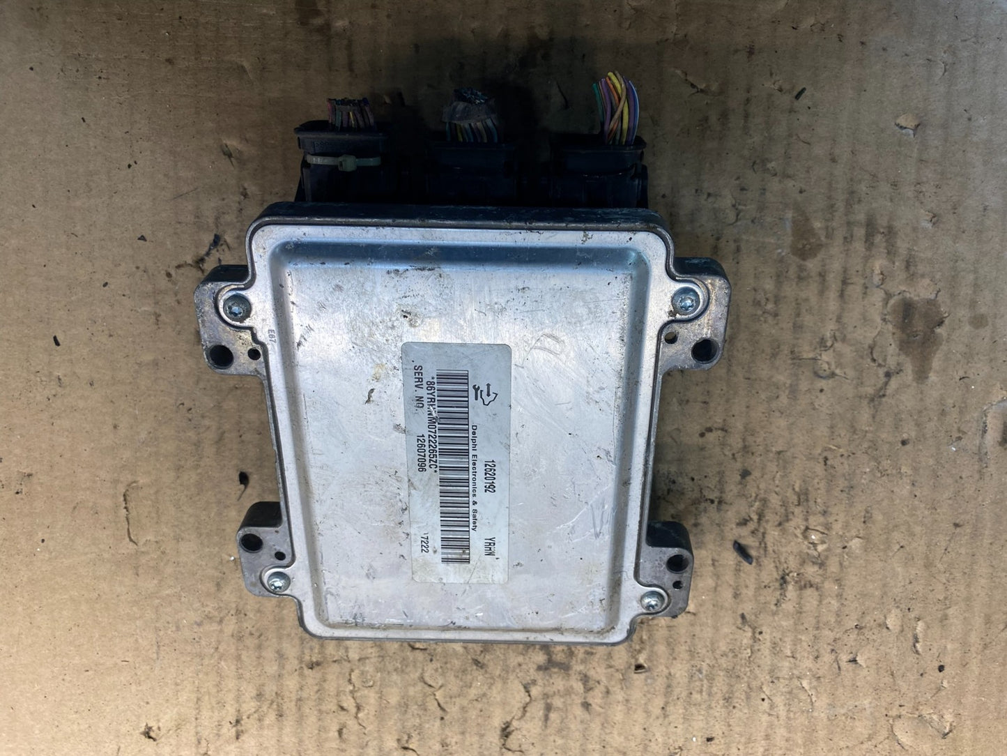 2007 to 2008 Chevrolet Colorado Engine Motor Brain Box ECU ECM AE8035 DW1