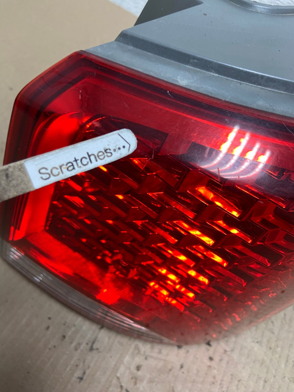 2010 2011 2012 Kia Sorento Right Passenger RH Side Tail Light AF5949 LK3