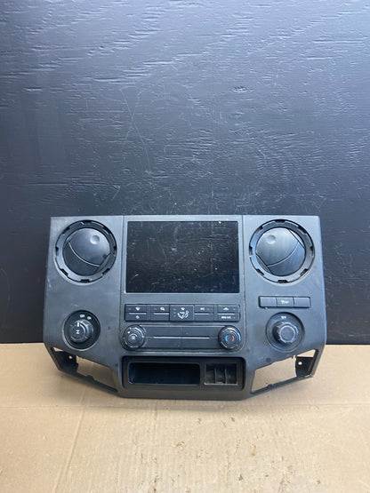 2008-2010 Ford F250 F350 Radio Climate Control Radio Dash Bezel Panel ab9677 DG0