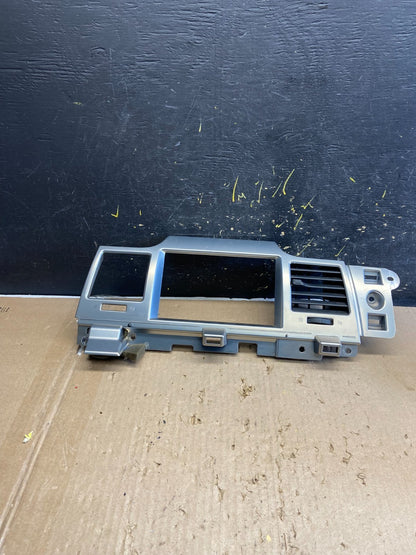 2009 2010 2011 2012 Lincoln MKS Center Radio Bezel Trim Silver OEM ab2258 DG0