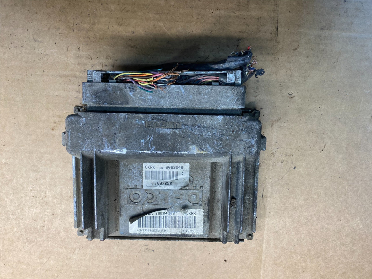 1987 - 1992 Chevrolet Cavalier Ecu Engine Control Module Unit Ecm ad7492 DG0