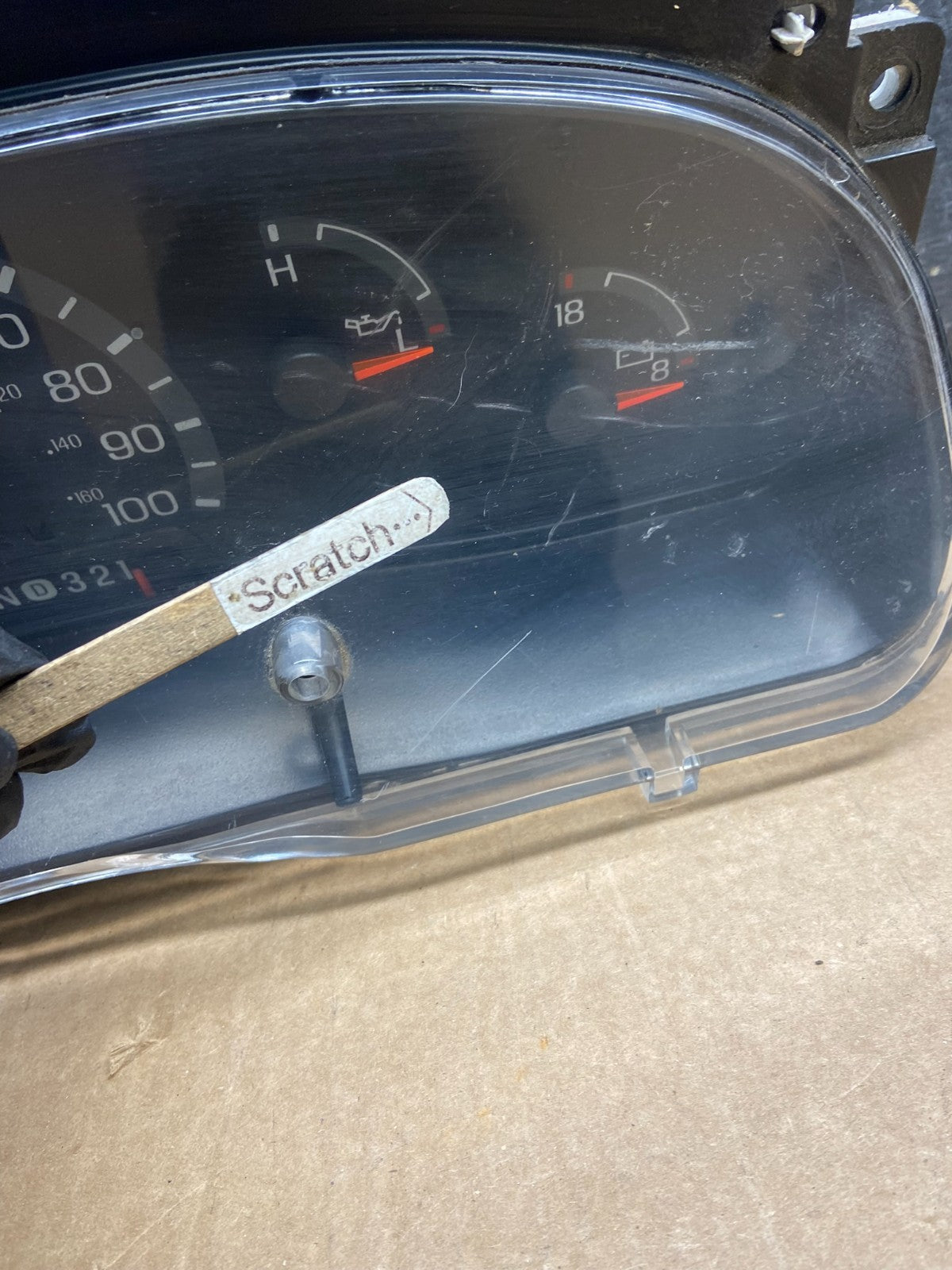 2001 - 2002 Ford Econoline E250 E350 Van Speedometer Instrument Cluster x6611 DG1