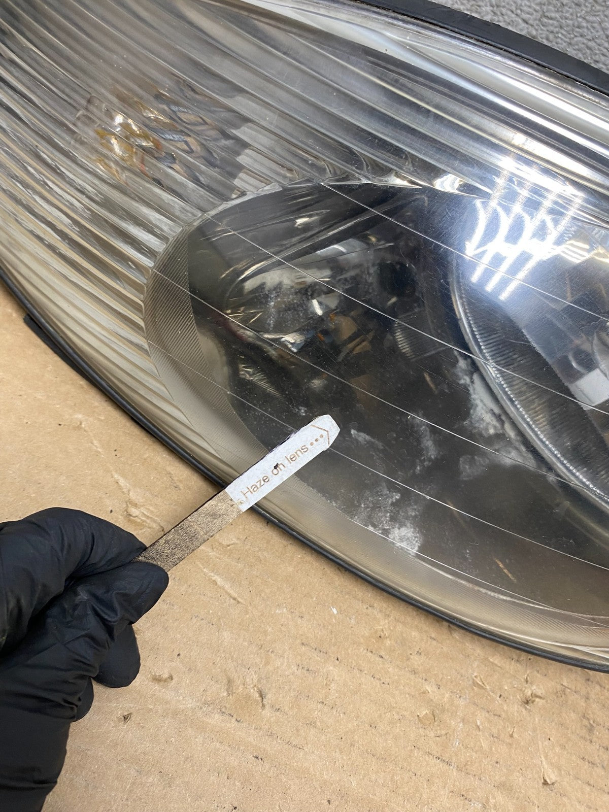 1996 to 1999 Mercury Sable Left+Right Side Set Halogen Headlights AH8393 DW4