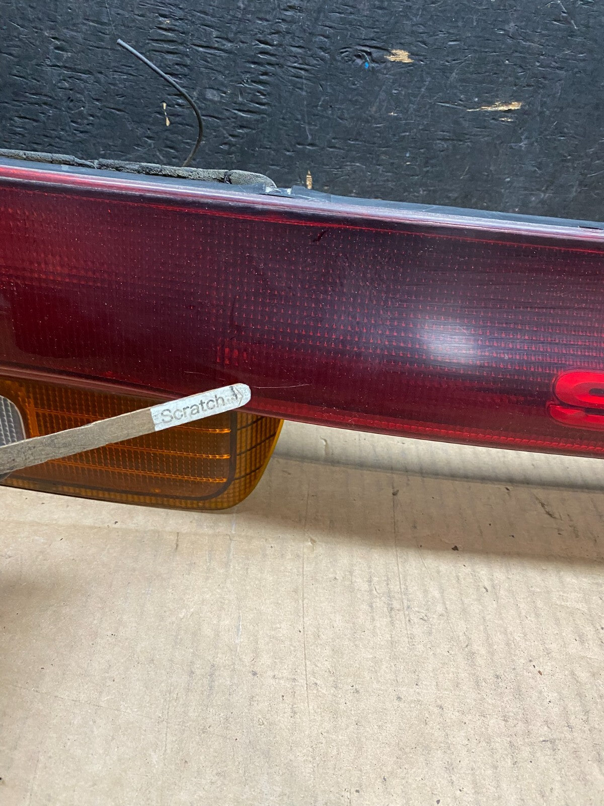 1995 to 1996 Subaru Legacy Wagon Trunk Mounted Center Tail Light Panel J3854 DG4