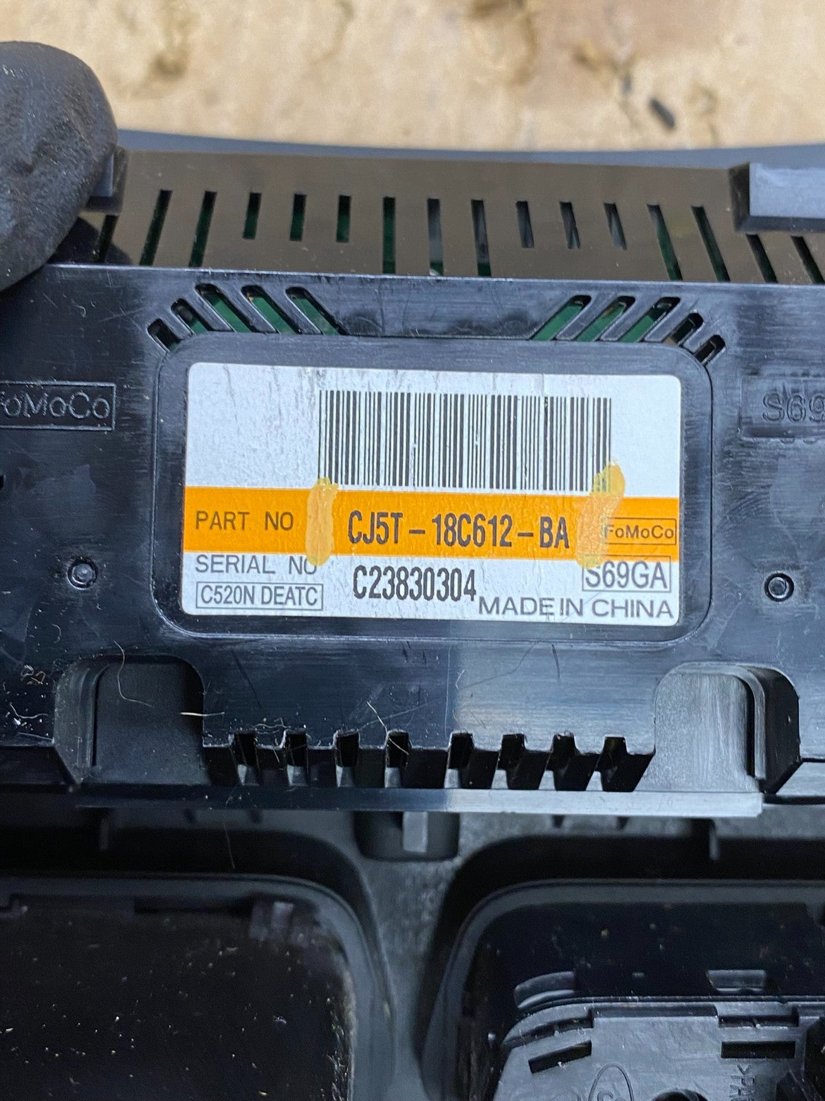 2013 2014 2015 Ford Escape Ac Heater Climate Control Temperature Oem z4502 DG5
