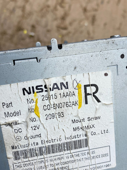 2009 - 2010 Nissan Murano Maxima M35 M37 BOSE Radio CD Navigation V7254 DG5