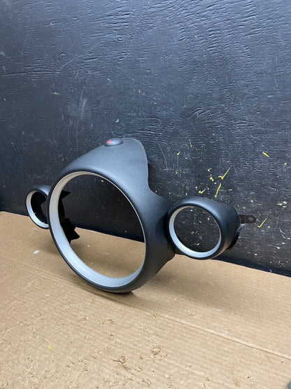 2007 to 2013 Mini Cooper Speedometer Cluster Gauge Bezel Trim Oem W2053 DG1