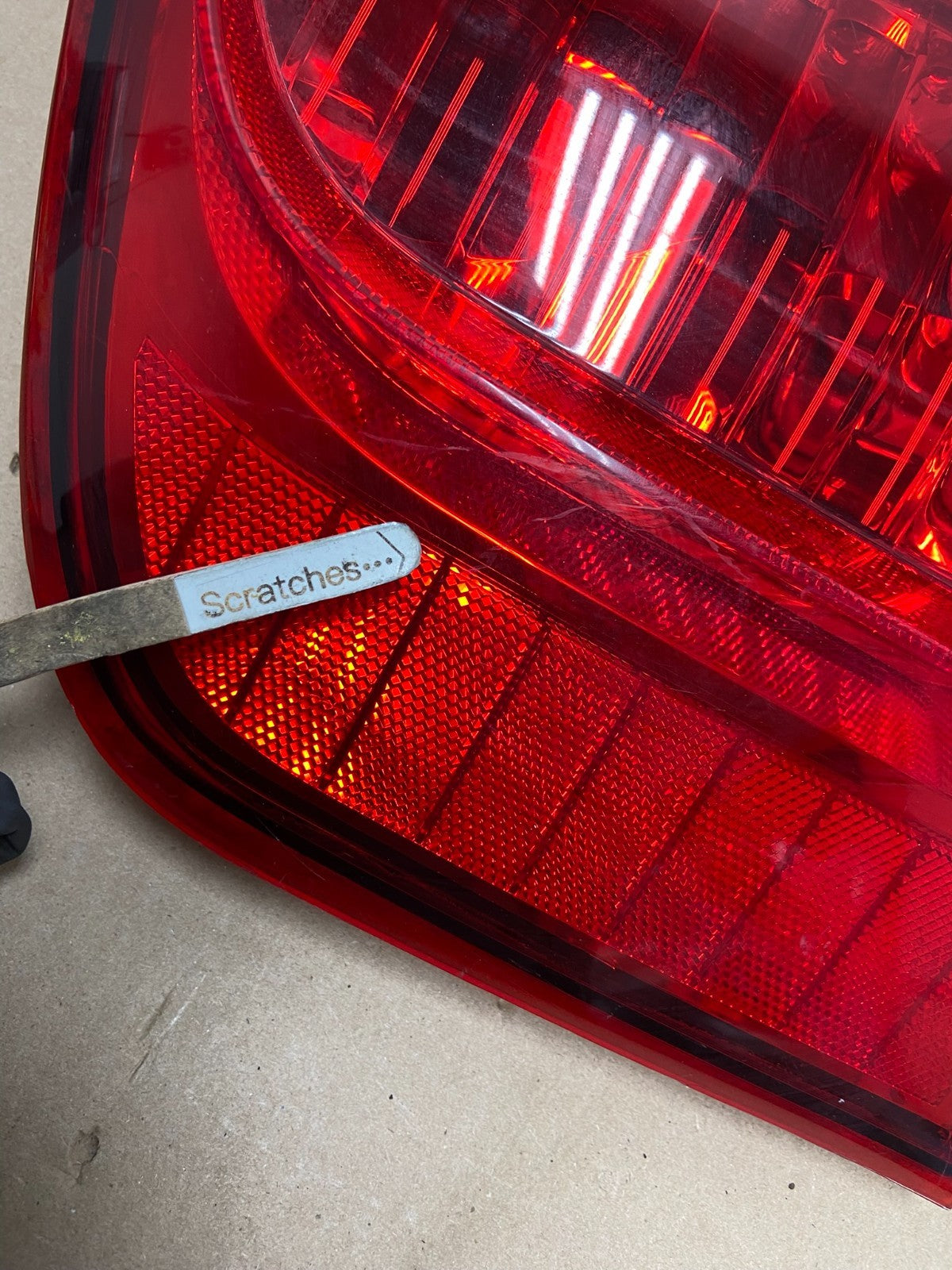 2011 2012 2013 2014 Ford Edge Left Driver Lh Side Tail Light AG6621 DW3