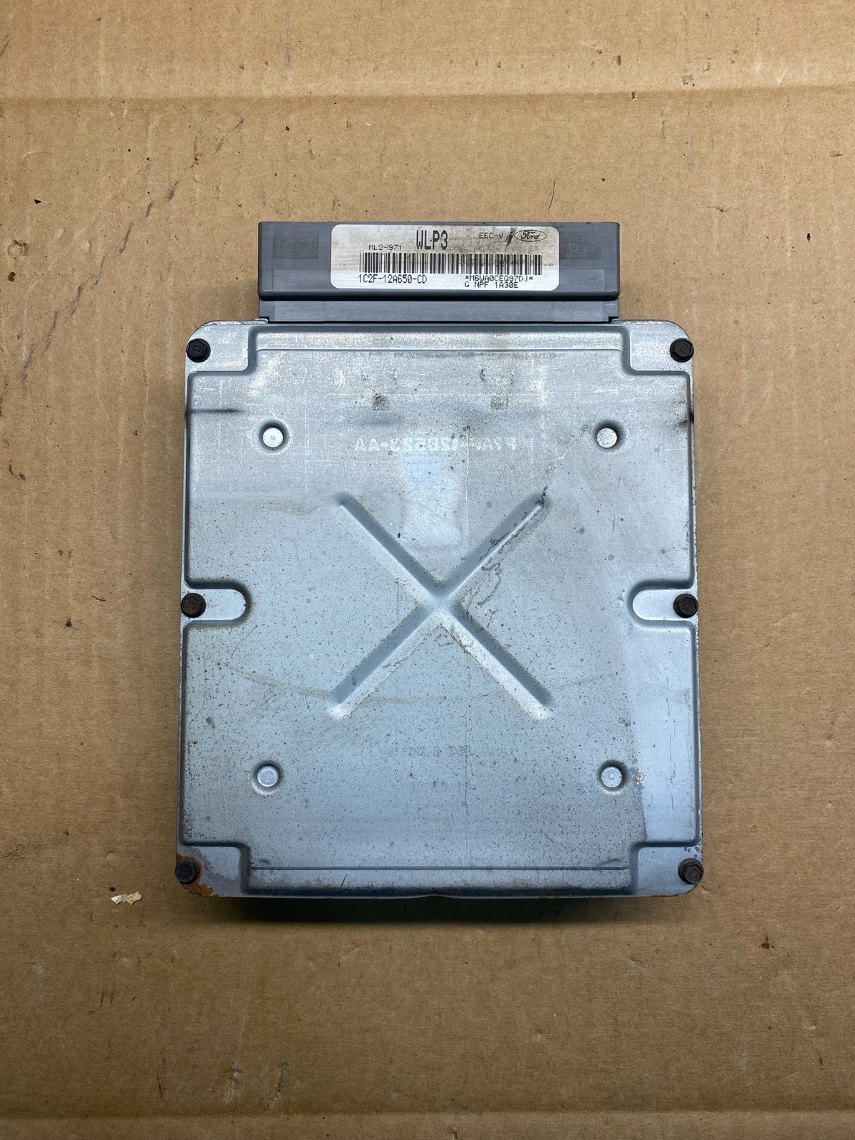2000 2001 Ford Van E150 E250 4.2L Engine Control Module 1C2F-12A650-CD AI9875 DW1