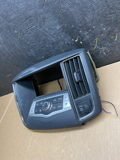 2009-2014 Nissan Maxima Center Console Climate Control Radio Bezel T4401 DG2