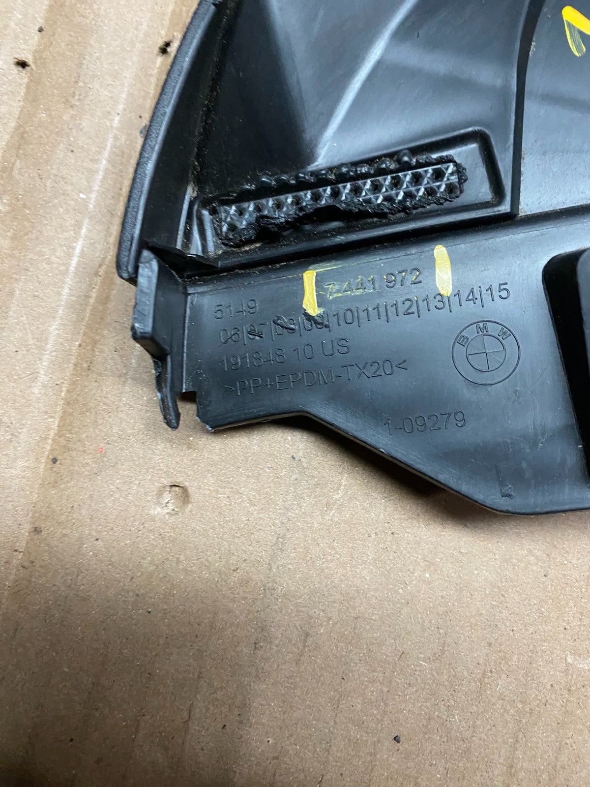 2019 to 2022 Bmw X6 Right Tailgate LID Hatch Boot Trim Cover Panel Oem W4709 DG6