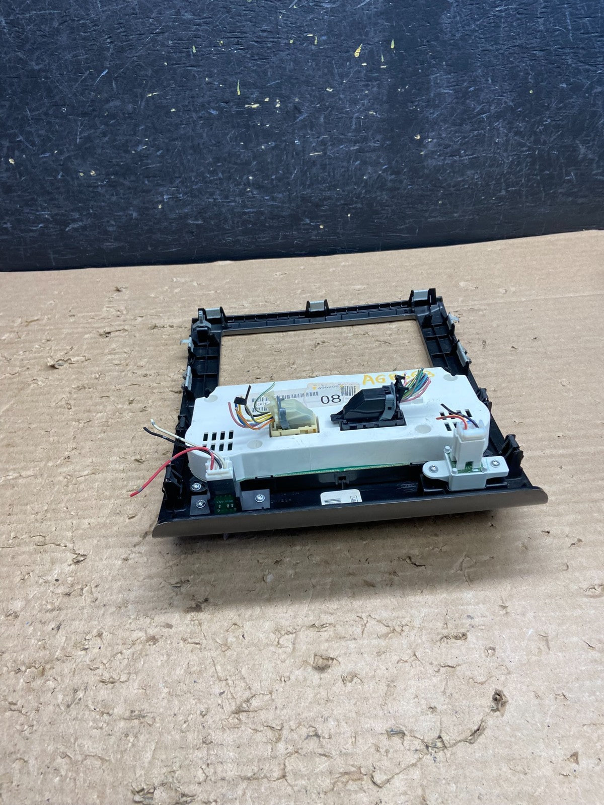 2008 - 2012 Nissan Titan Climate Control Hvac Radio Bezel AG8668 DG3