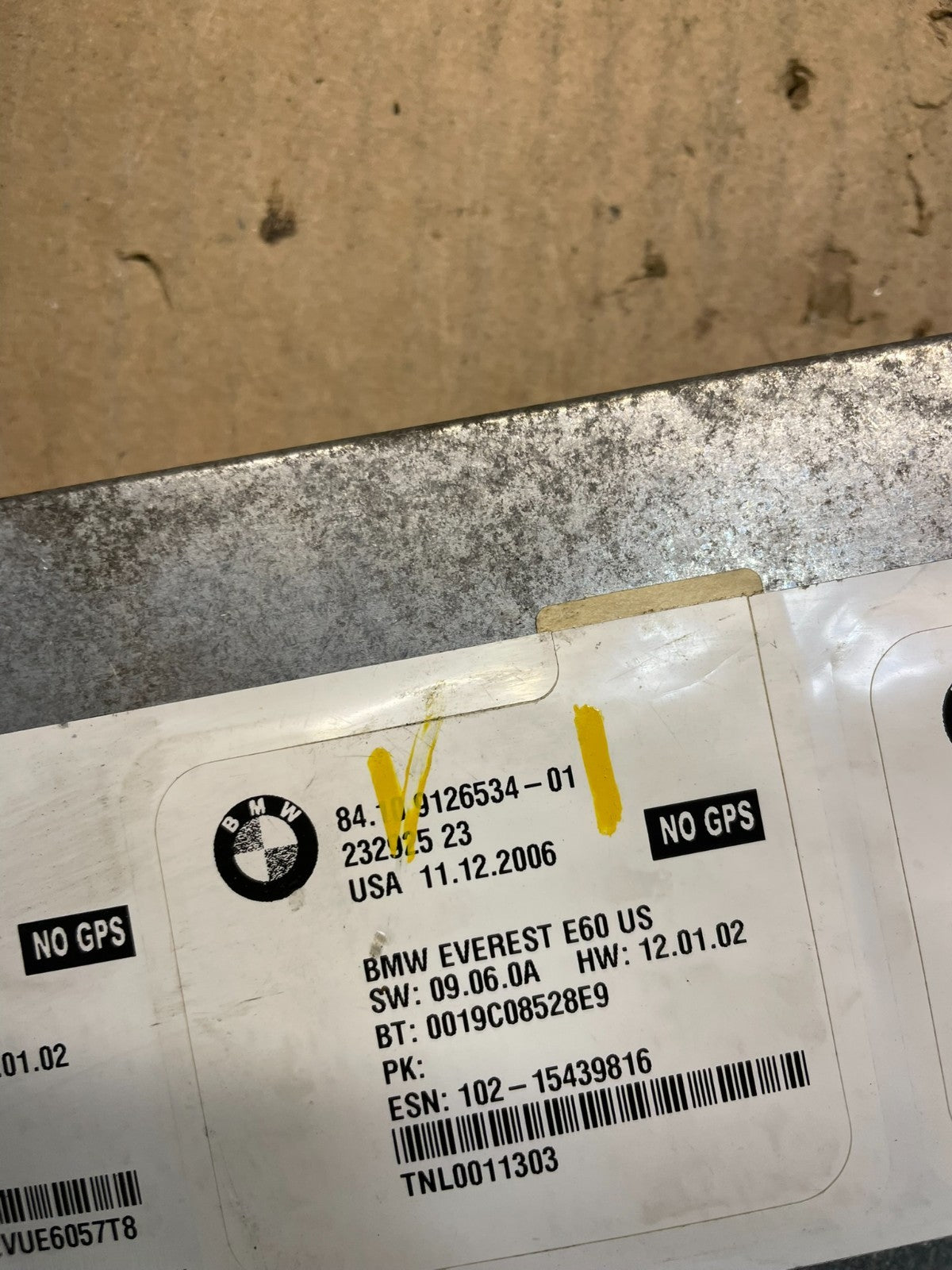 2007 to 2011 Bmw Bluetooth  Control Module Computer Telematics OEM X0551 DG5
