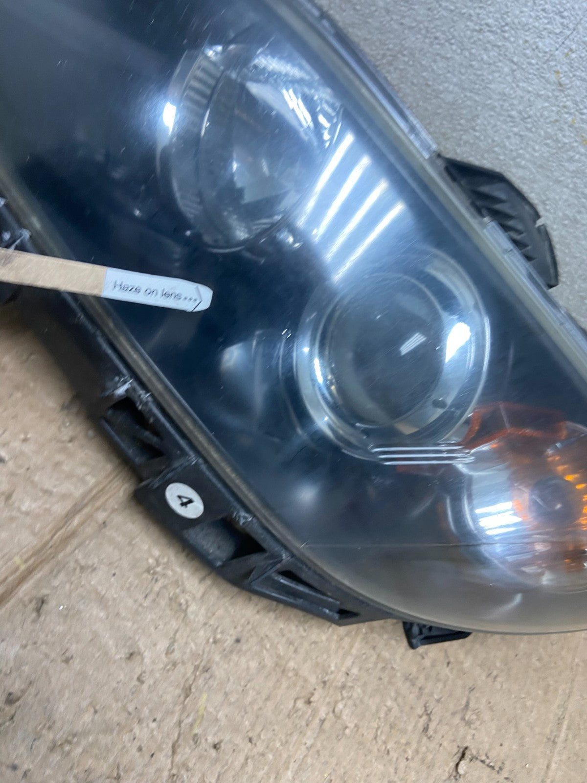 2004 to 2009 Mazda 3 Sedan Left Driver LH Side Halogen Headlight Oem AA3749 DW4