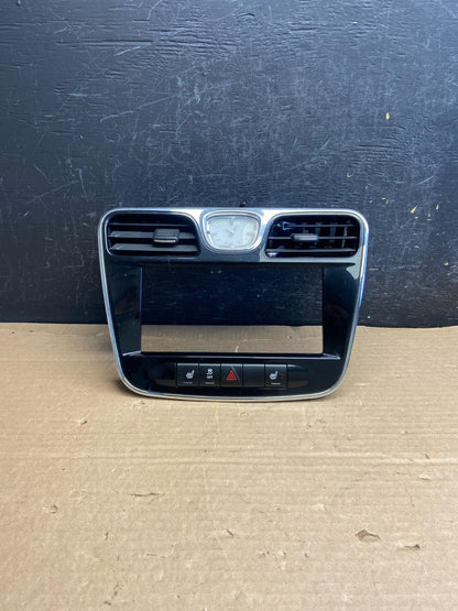 2011 - 2014 Chrysler 200 Dash Radio Bezel Trim Clock Hazard Bezel AF2518 DG0