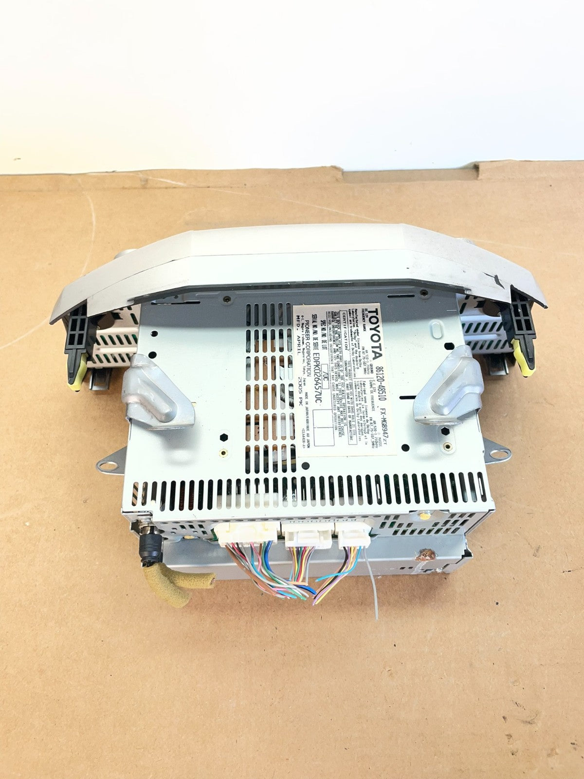 2006 Lexus RX400h Radio Casette AM-FM CD Player AG0796 DG5