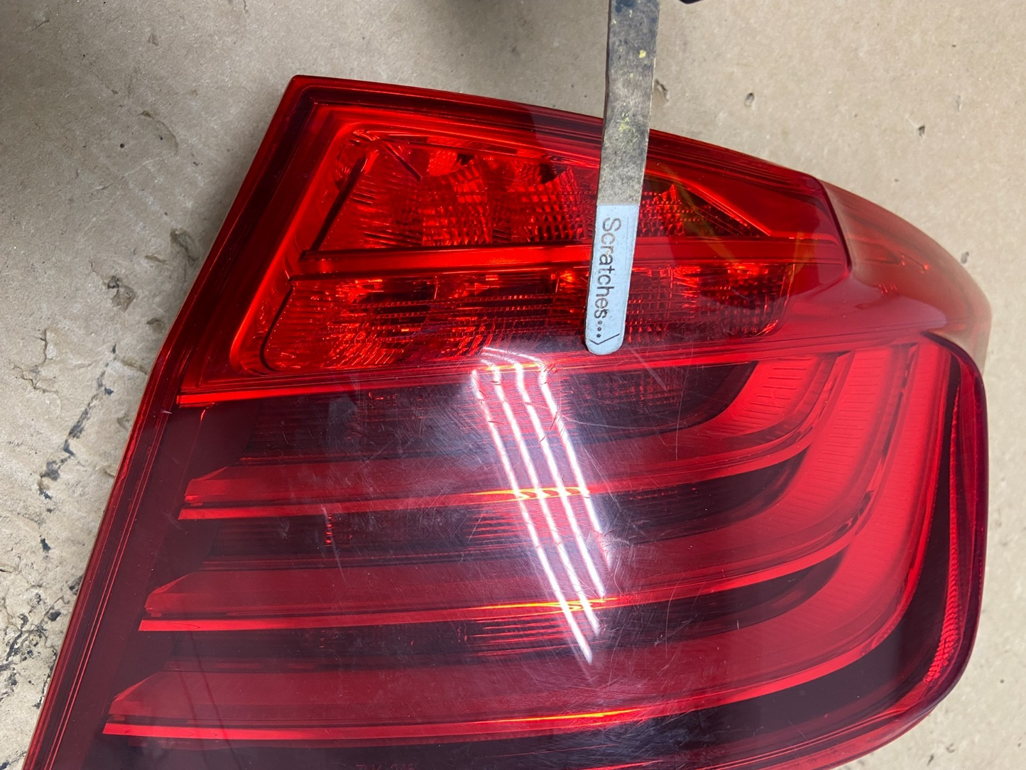 2014 2015 2016 BMW 5 Series F10 Right Passenger Side Tail Light AF8355 PS3