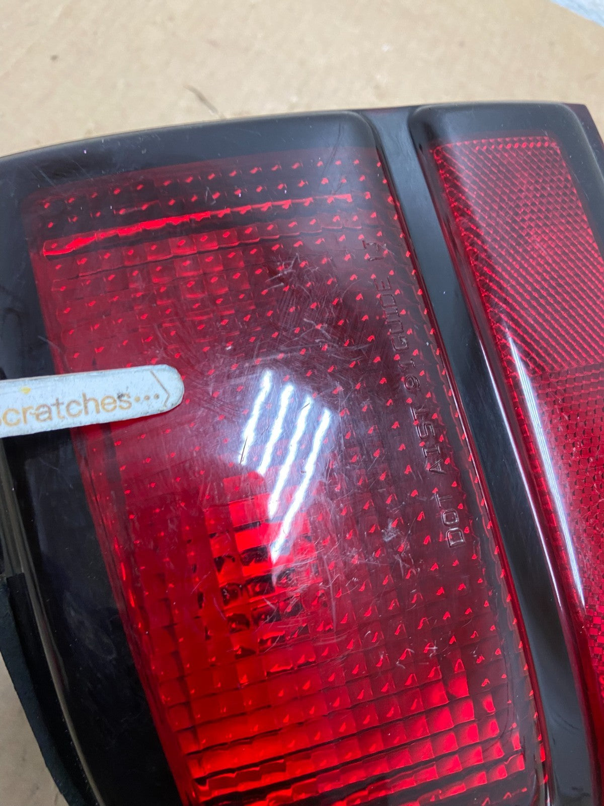 1991 - 1994 Chevrolet Cavalier Left Driver LH Side Tail Light AI8996 LK3