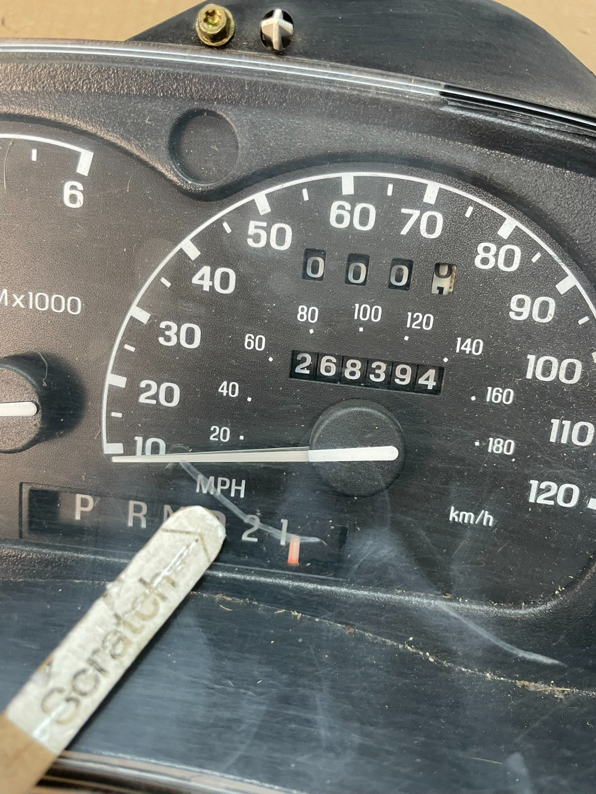 2001 2002 2003 Ford Explorer Speedometer Cluster Gauge AE3388 DG3