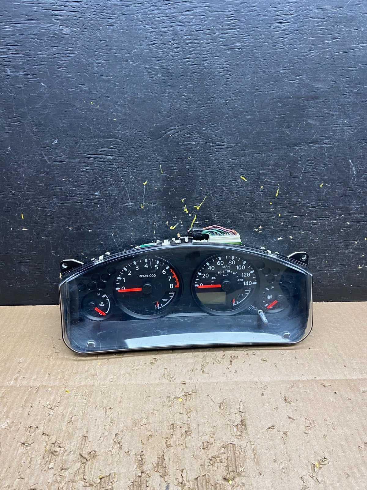 2007 to 2009 Nissan Xterra Frontier Speedometer Cluster Gauge OEM V7786 DG0