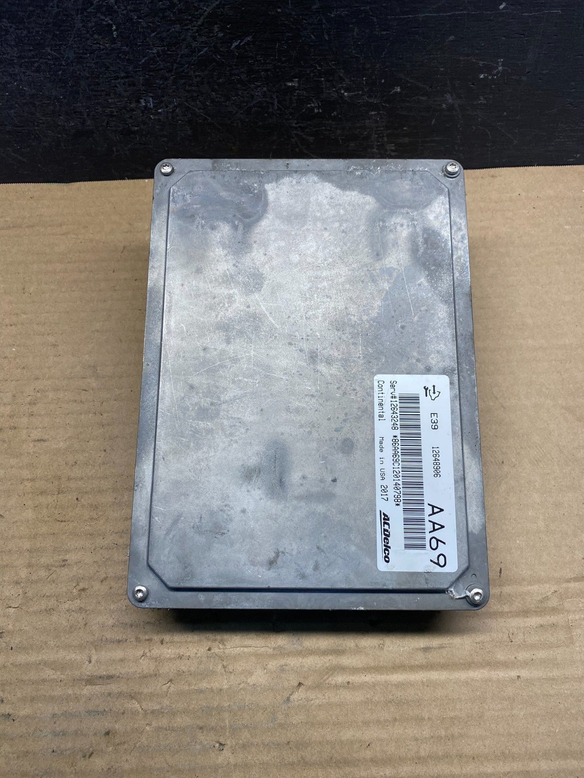 2012 GMC Acadia Traverse Engine Control Module ECM ECU 12648906 ae0171 DG1
