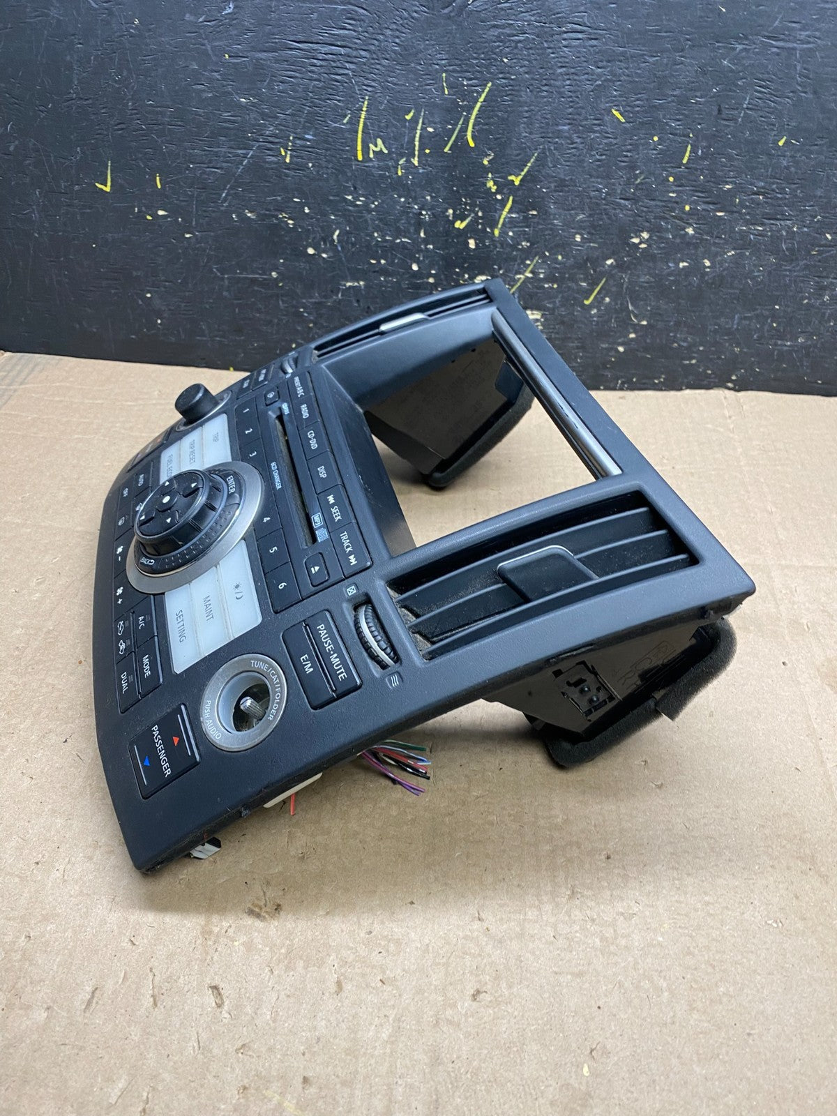 2006 - 2008 Infiniti FFX35 FX45 Radio Climate Control Panel Bezel z0063 DG3