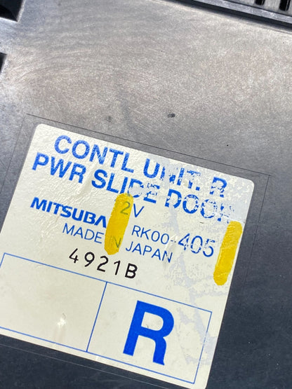 2005 - 2010 Honda Odyssey Rear Right Passenger Sliding Door Module O1365 DG6