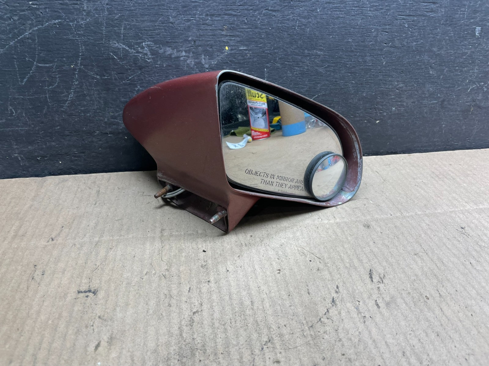 1988 to 1996 Chevrolet Corvette Right Passenger View Door Mirror OEM P4534 DG3