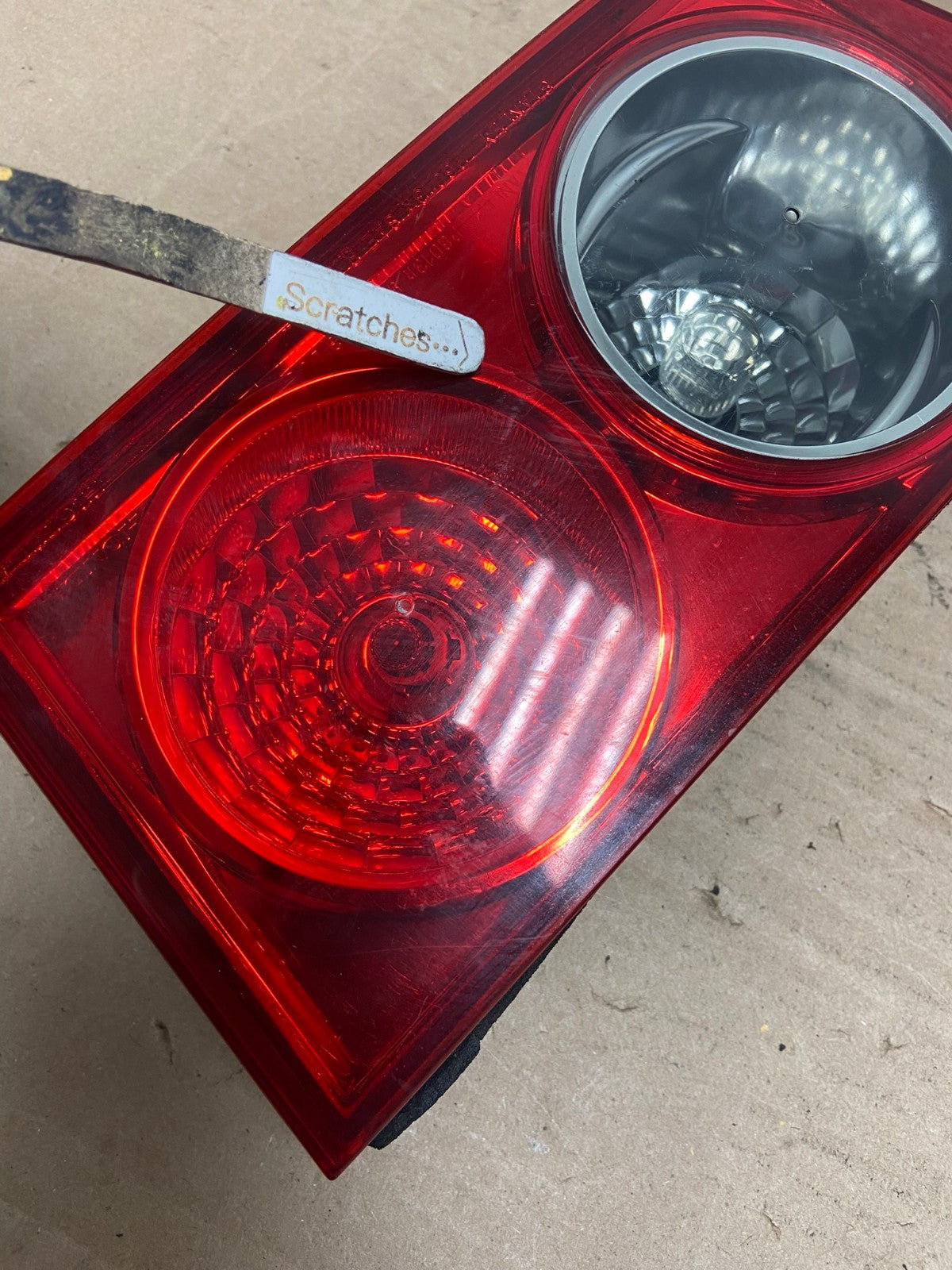 2006 to 2008 Acura TSX Right Passenger Rh Tail Light inner AH9510 LK3