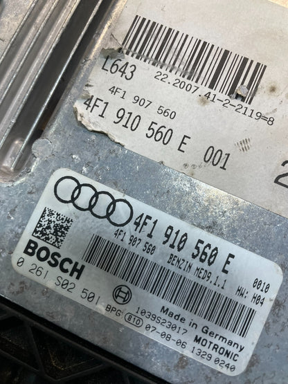 2006 2007 2008 Audi A6 4.2L Engine Computer Ecu Pcm Ecm Pcu Oem OEM X0510 DG3