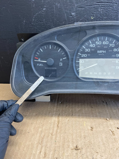 Chevrolet Montana Instrument Cluster Speedometer OEM AB9832 DG1