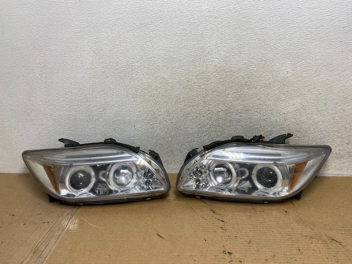 2005 to 2010 Scion Tc Left+Right Side Set Black LED Headlights AH4209 DG0