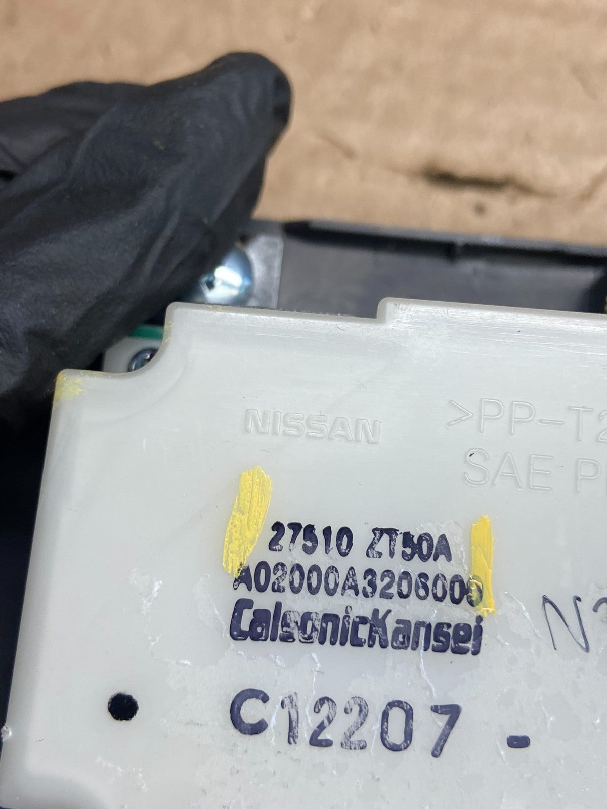 2010-2012 Nissan Sentra Climate Control Heater Ac Temperature Hvac AF2609 DG5
